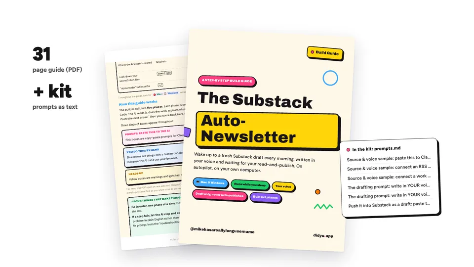 The Substack Auto-Newsletter